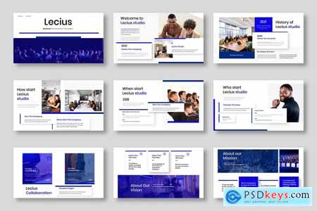 Lecius - Business Powerpoint, Keynote and Google Slides Template