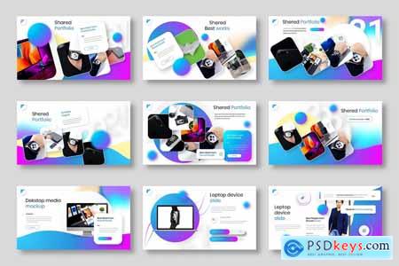 Shared - Business Powerpoint, Keynote and Google Slides Template