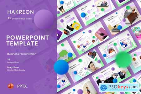 Hakreon - Business Powerpoint, Keynote and Google Slides Template