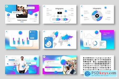 Shared - Business Powerpoint, Keynote and Google Slides Template