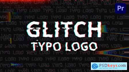 Glitch Typo Logo Mogrt 34180713
