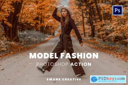 Model Fashion Photoshop Action