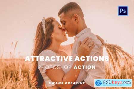 Attractive Actions Photoshop Action