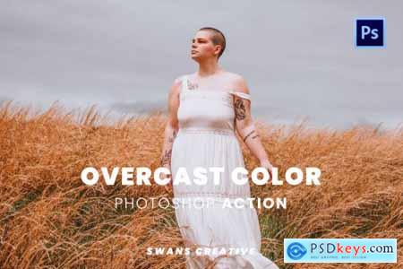 Overcast Color Photoshop Action