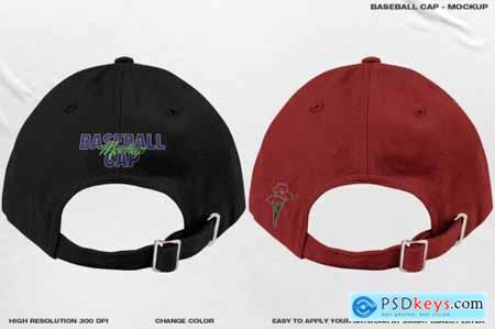 Baseball Cap - Mockup 6491519
