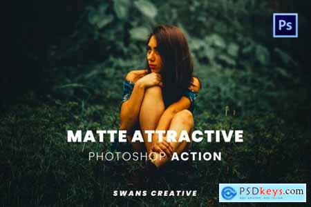 Matte Attractive Photoshop Action
