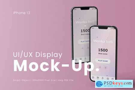 UI-UX iPhone Display Mock Up