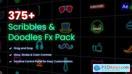 Scribbles & Doodles FX Pack for After Effects 25514091