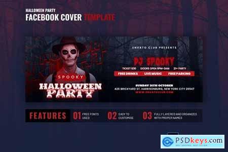 Facebook Cover - Halloween Party
