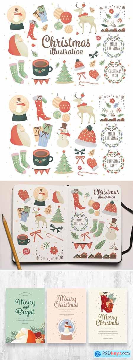 Christmas Clipart Illustrations