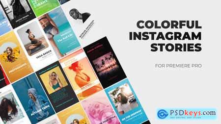 Colorful Instagram Stories for Premiere Pro 33461239