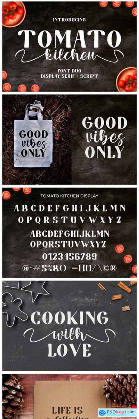 Tomato Kitchen Duo Font