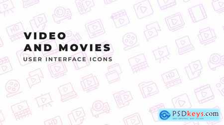 Video & Movies - User Interface Icons 34274914