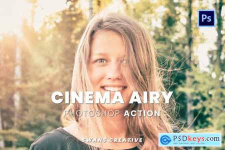 Cinema Airy Photoshop Action