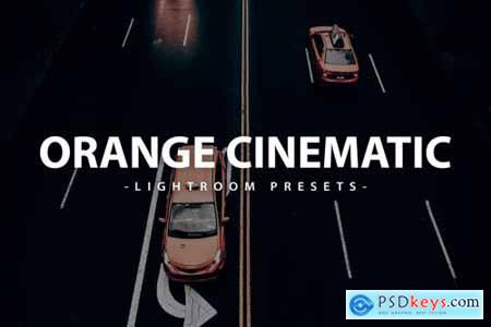 Cinematic Orange Lightroom Presets Pack