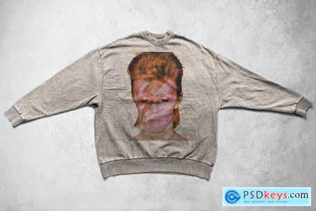 Vintage Reclaimed Sweatshirt Mockup 5755542