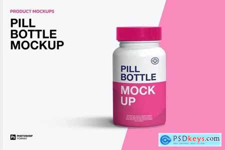 Pill Bottle - Mockup