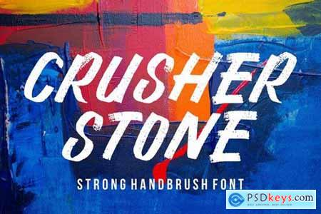 Chrusher Stone Font