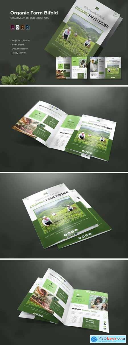 Organic Farm Feeder - Bifold Brochure