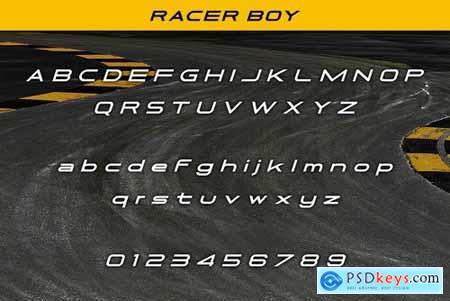 Racer Boy Font