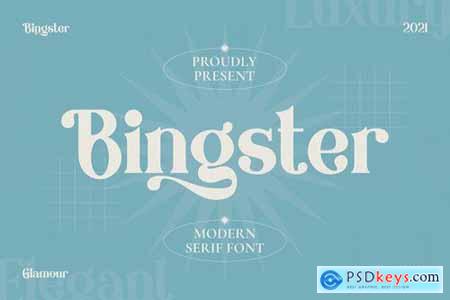 Bringster - Modern Serif Font