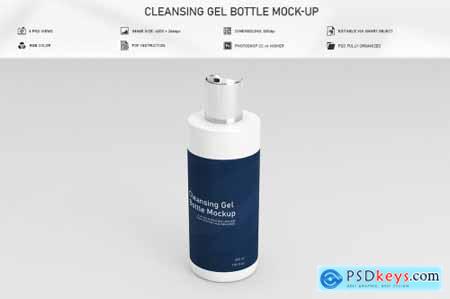 Cleansing Gel Bottle Mock-Up 5969611