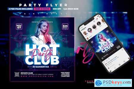 Party Club - DJ Flyer