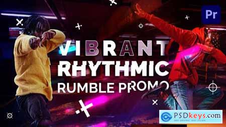 Vibrant Rhythmic Rumble Promo Mogrt 34332999