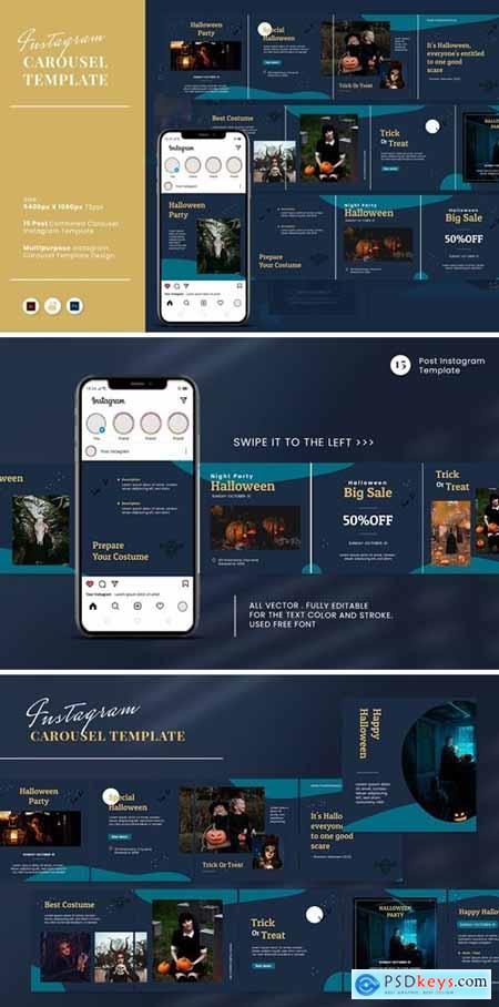 Carousel Halloween Instagram Feed421