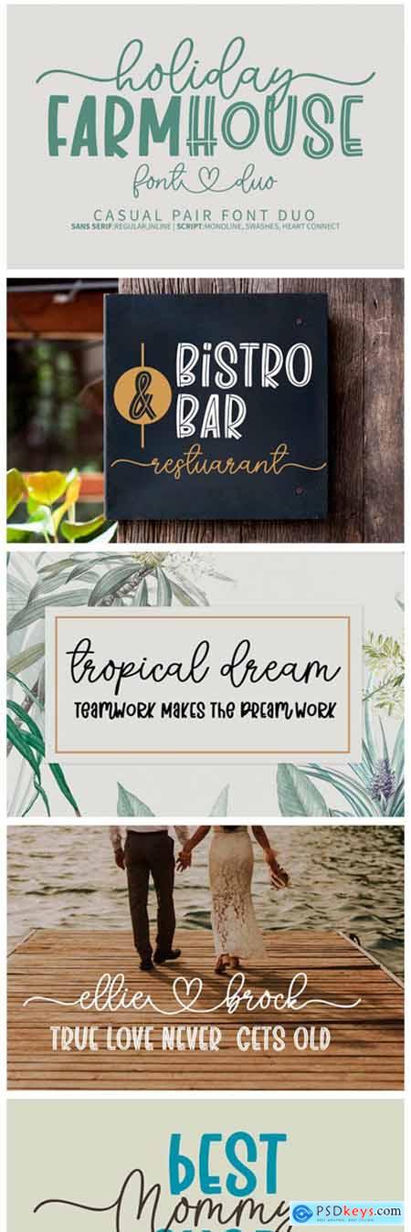 Holiday Farmhouse Font