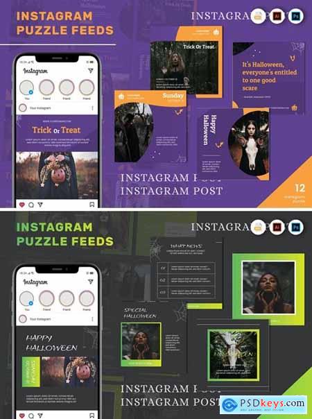 Halloween Puzzle Instagram Feed