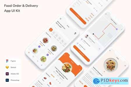 Food Order & Delivery App UI Kit