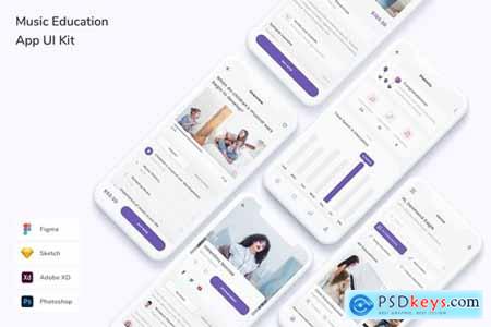 Music Education App UI Kit
