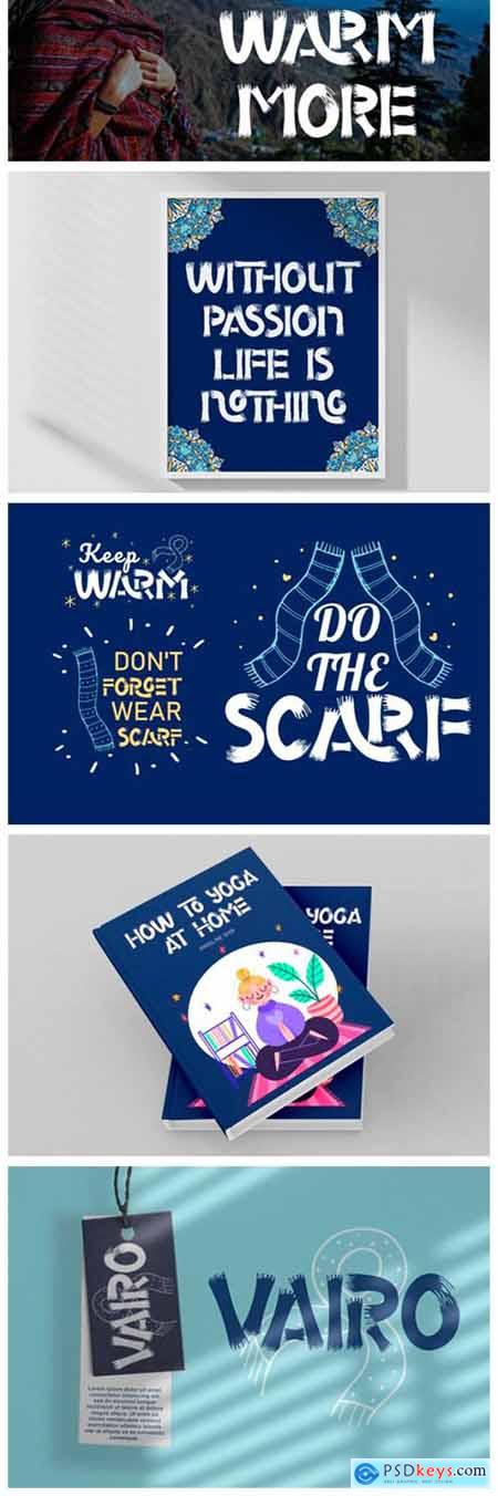 Scarf Bandana Font