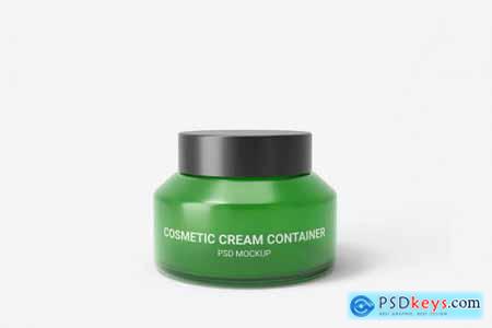 Cosmetic Cream Container Mockup Vol.1
