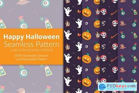 Illustration Halloween Patterns