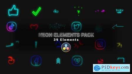 Neon Elements Pack 34319754