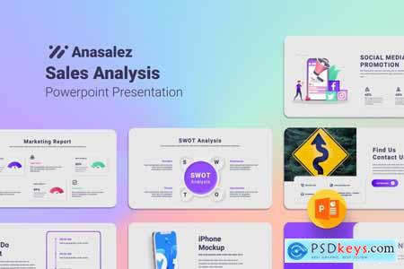 Anasalez  Sales Analysis Powerpoint Presentation P6PQAZN