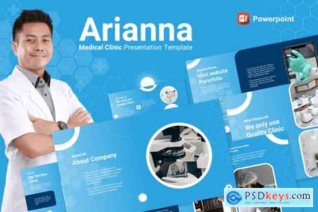 Medical Clinic Powerpoint, Keynote and Google Slides Template