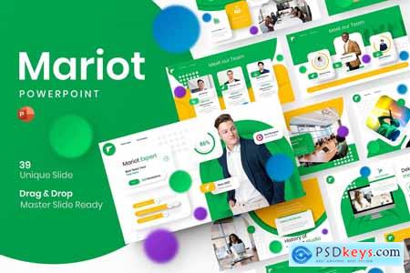 Mariot  Business Powerpoint, Keynote and Google Slides Template