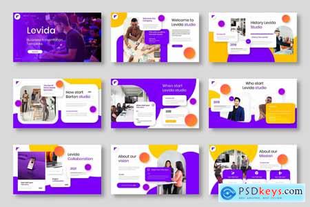 Lavida  Business Powerpoint, Keynote and Google Slides Template