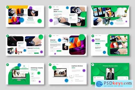 Mariot  Business Powerpoint, Keynote and Google Slides Template