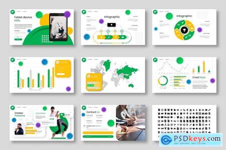 Mariot  Business Powerpoint, Keynote and Google Slides Template