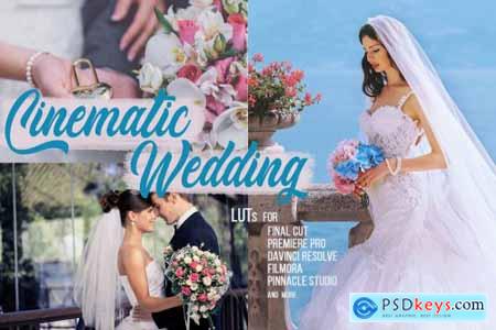 Cinematic Wedding LUTs - Color grading filters
