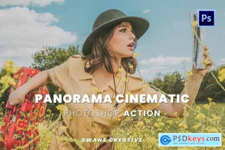 Panorama Cinematic Photoshop Action