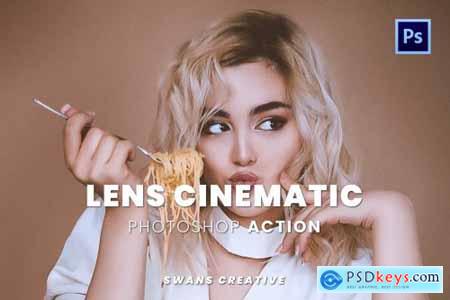 Lens Cinematic Photoshop Action