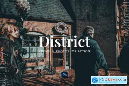 District Photoshop Action