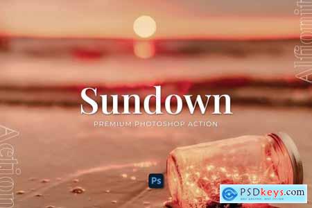 Sundown Photoshop Action