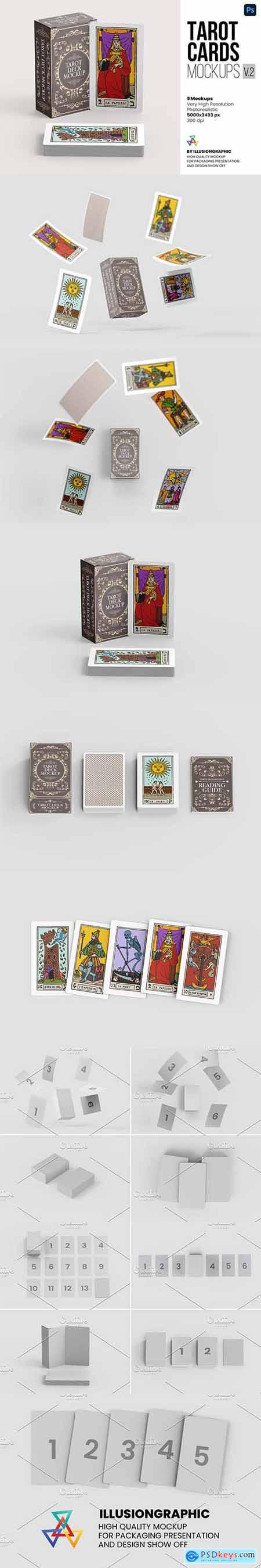 Tarot Cards Mockups v2