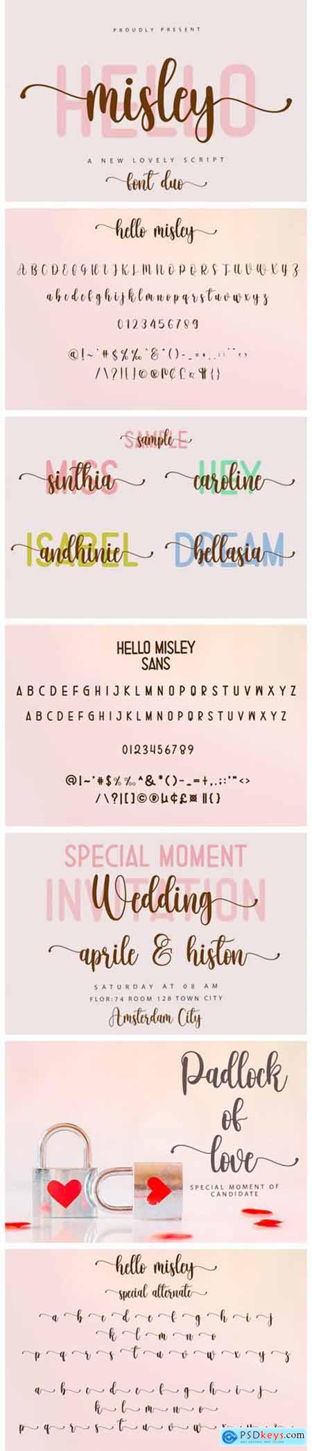 Hello Misley Font